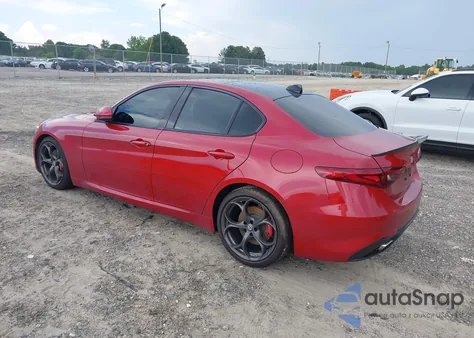 2017 Alfa Romeo Giulia Ti Rwd z USA, uszkodzony, nr VIN ZARFAECN4H7550340
